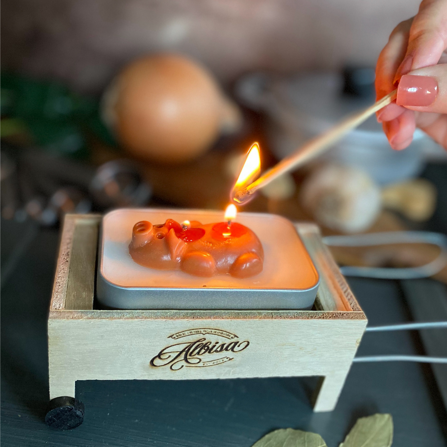 Cajita Caliente Candle