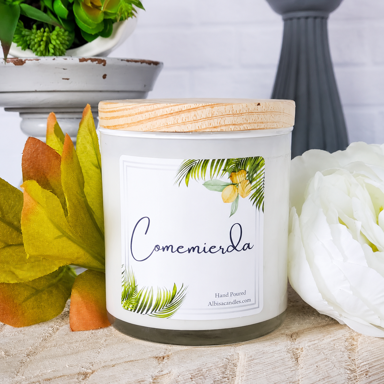 Comemierda Candle