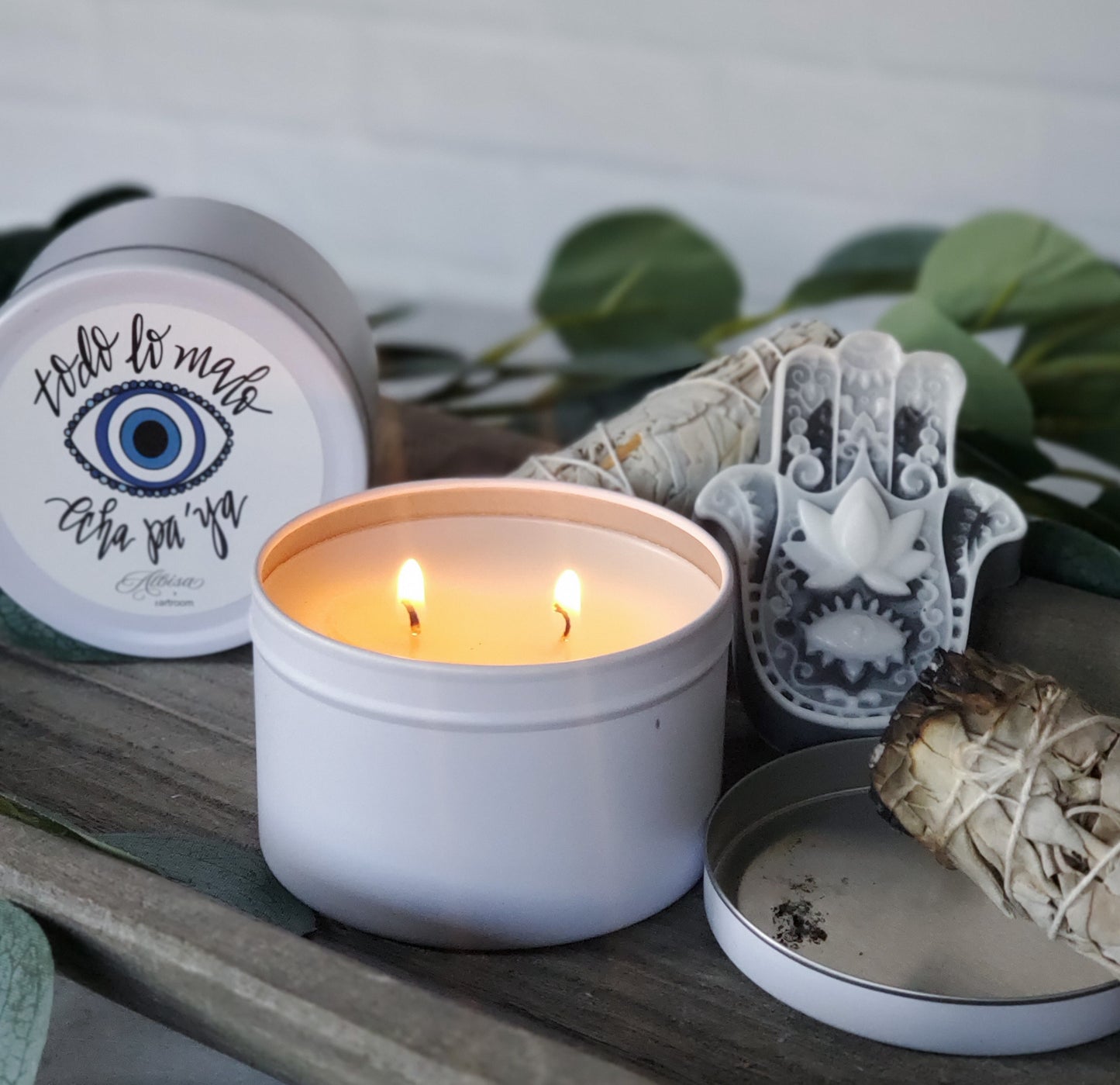 Mal de Ojo Candle Tin Bundle