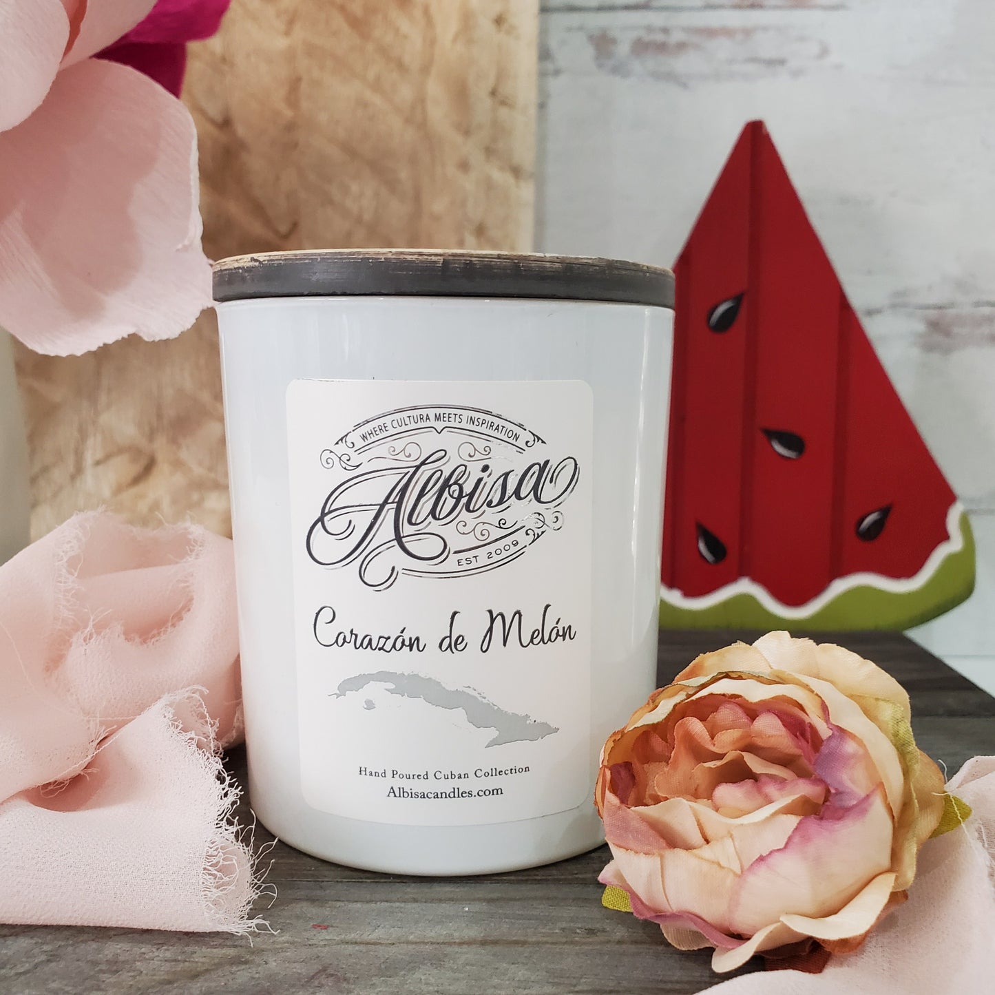 Corazón de Melón Candle