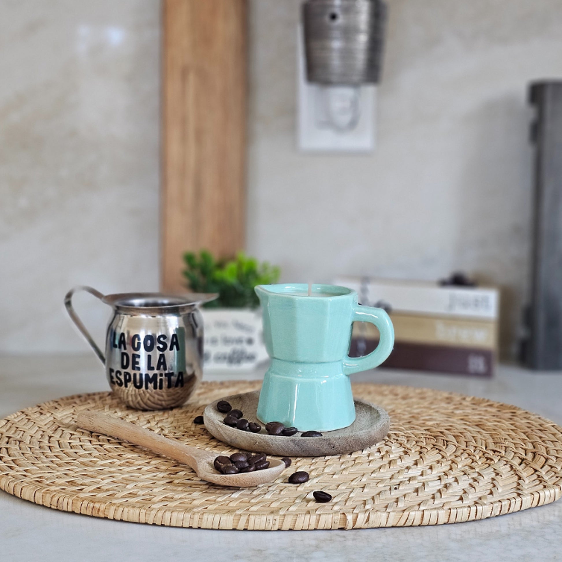 Cafetera Candle Multi-Colored (Medium Individual) by Albisa Candles