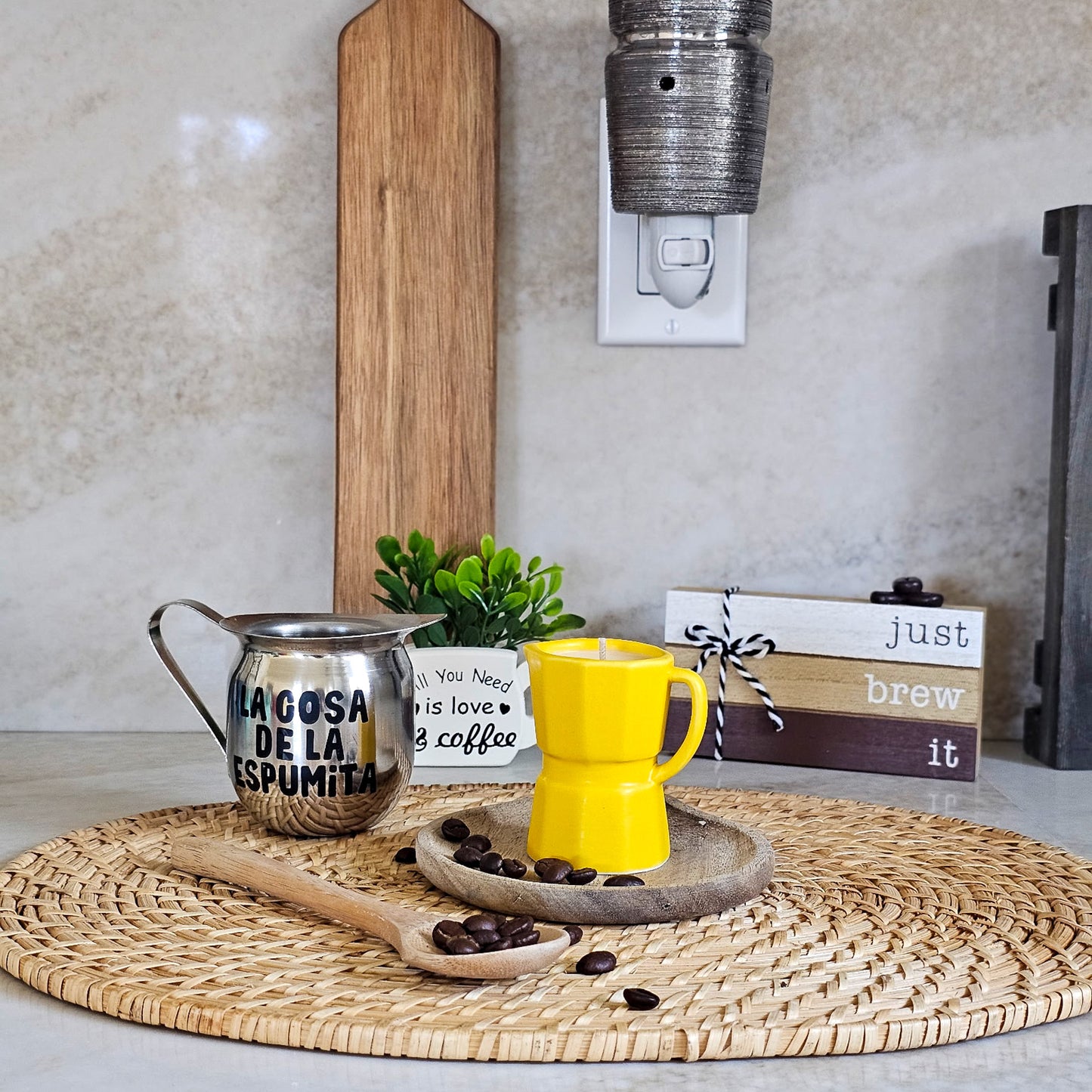 Cafetera Candle Multi-Colored (Mini Individual)