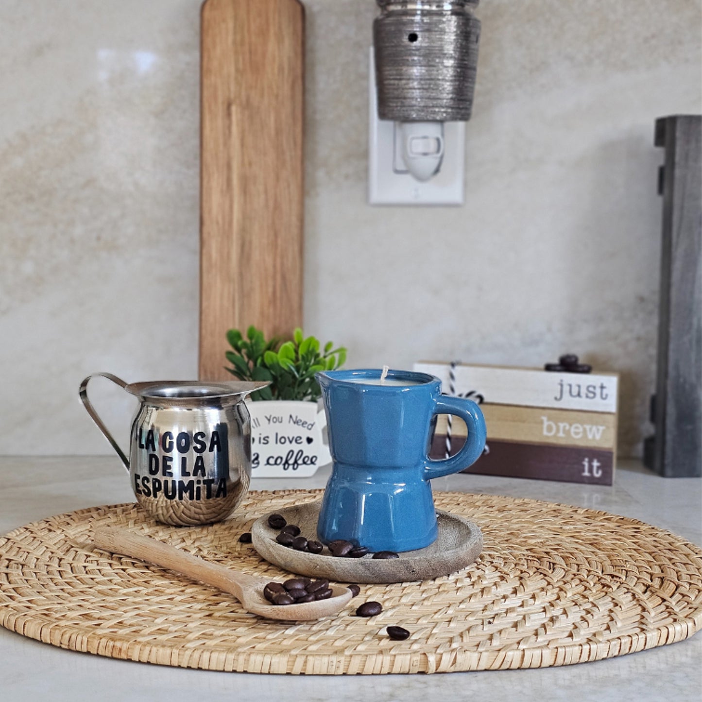 Cafetera Candle Multi-Colored (Medium Individual)