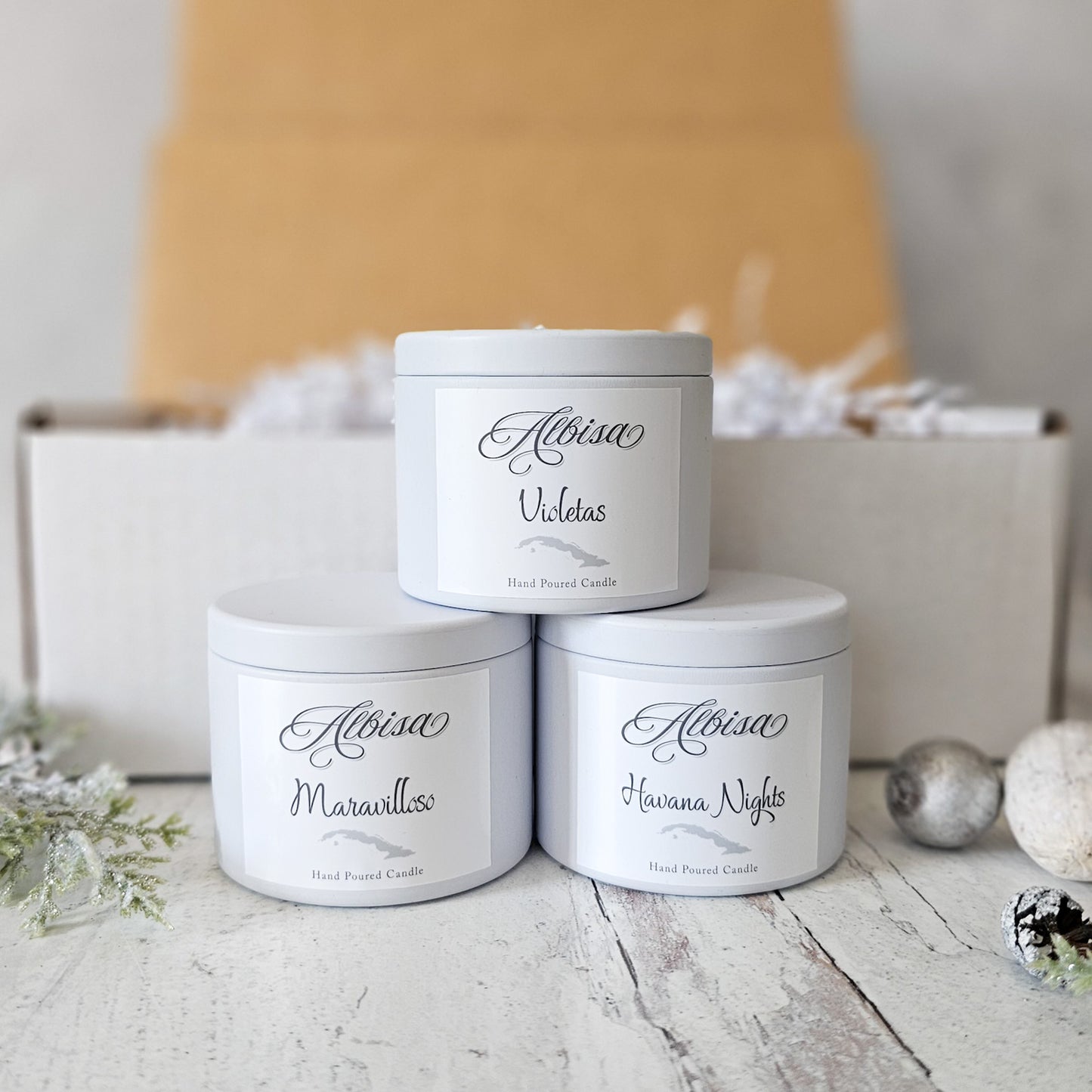 Nostalgia Collection Candle Tin Gift Set