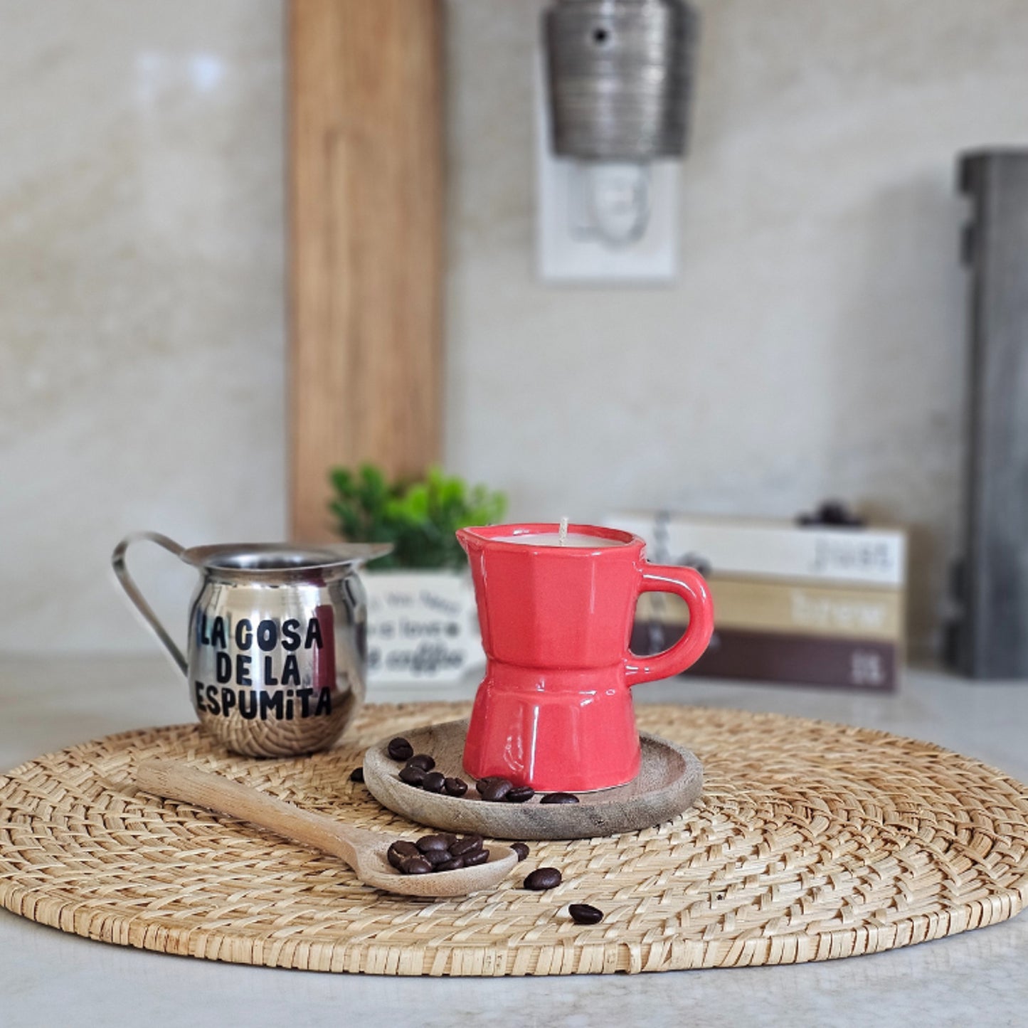 Cafetera Candle Multi-Colored (Medium Individual)