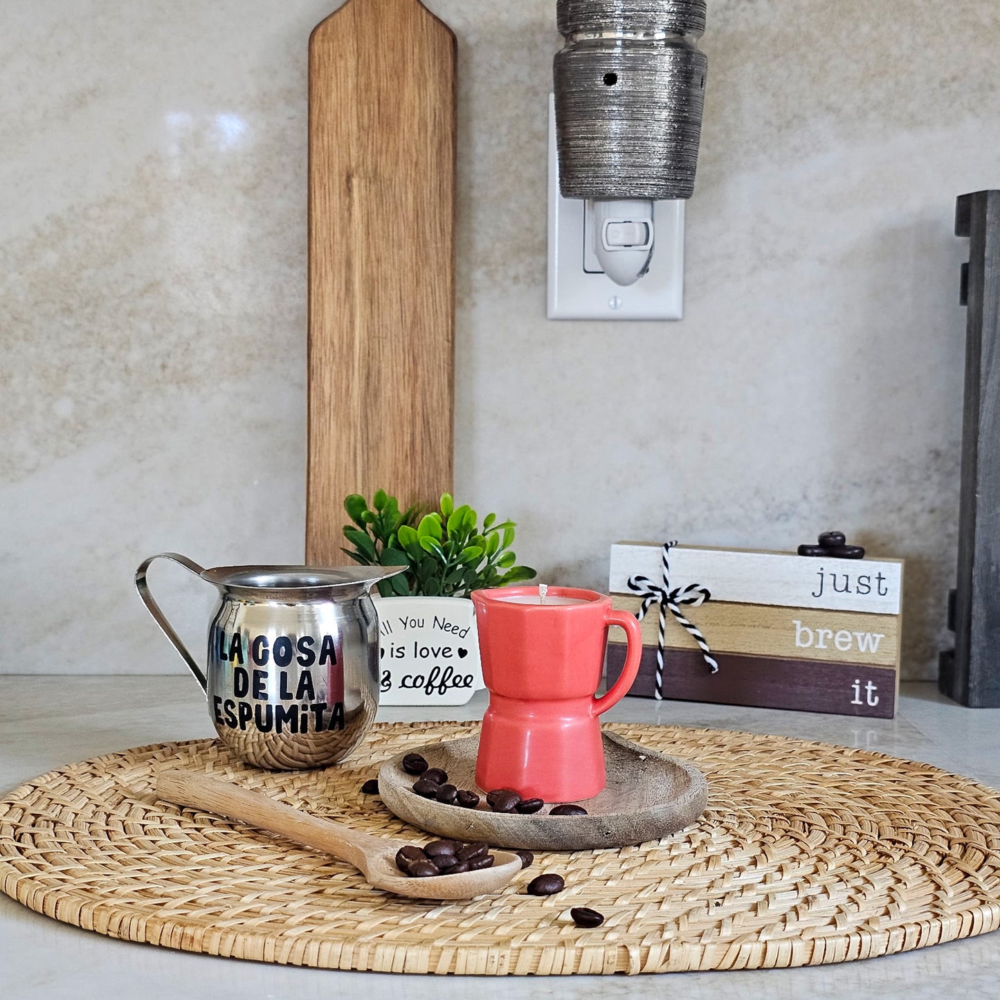 Cafetera Candle Multi-Colored (Mini Individual)