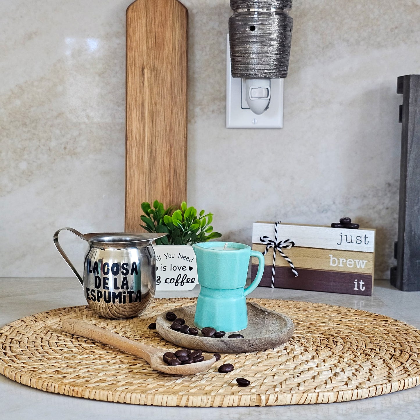 Cafetera Candle Multi-Colored (Mini Individual)