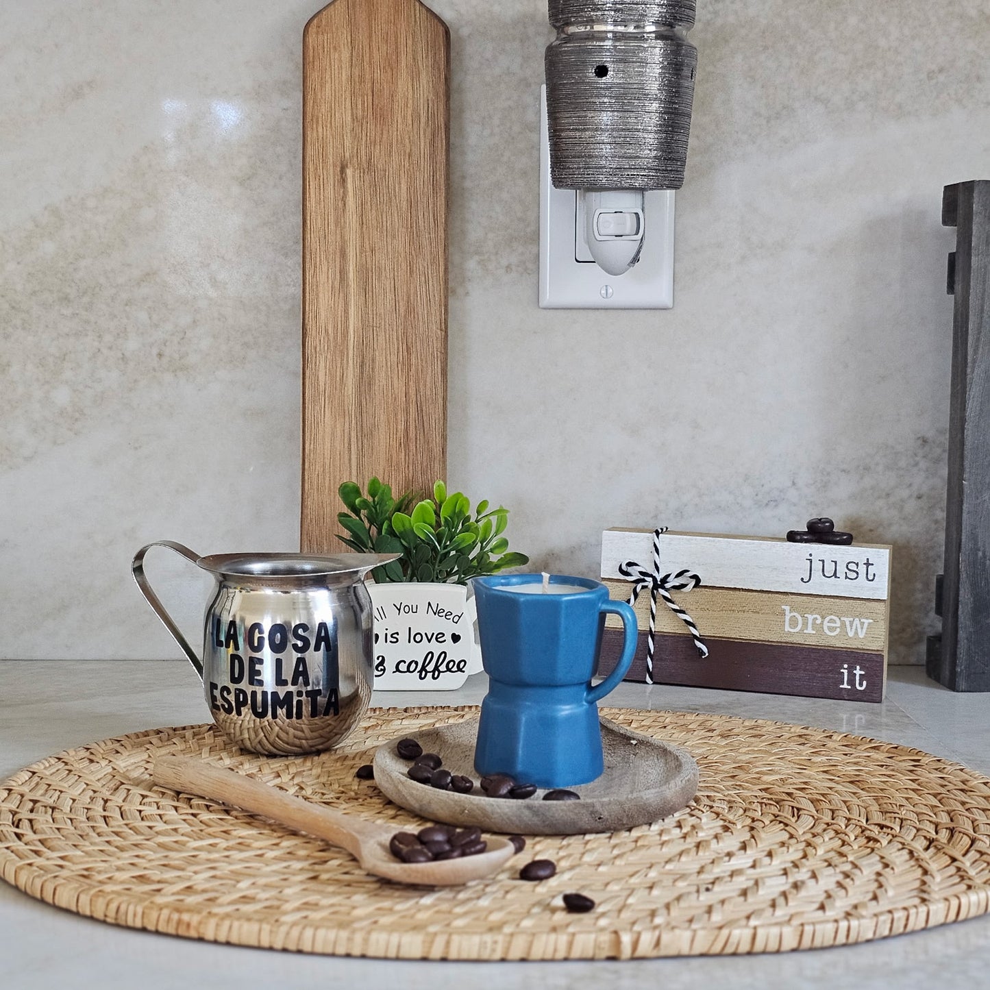 Cafetera Candle Multi-Colored (Mini Individual)