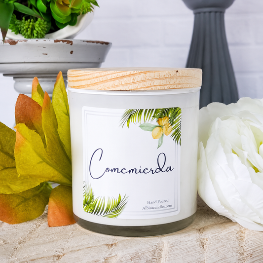Comemierda Candle