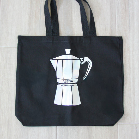 Cafetera Tote Bag (black)