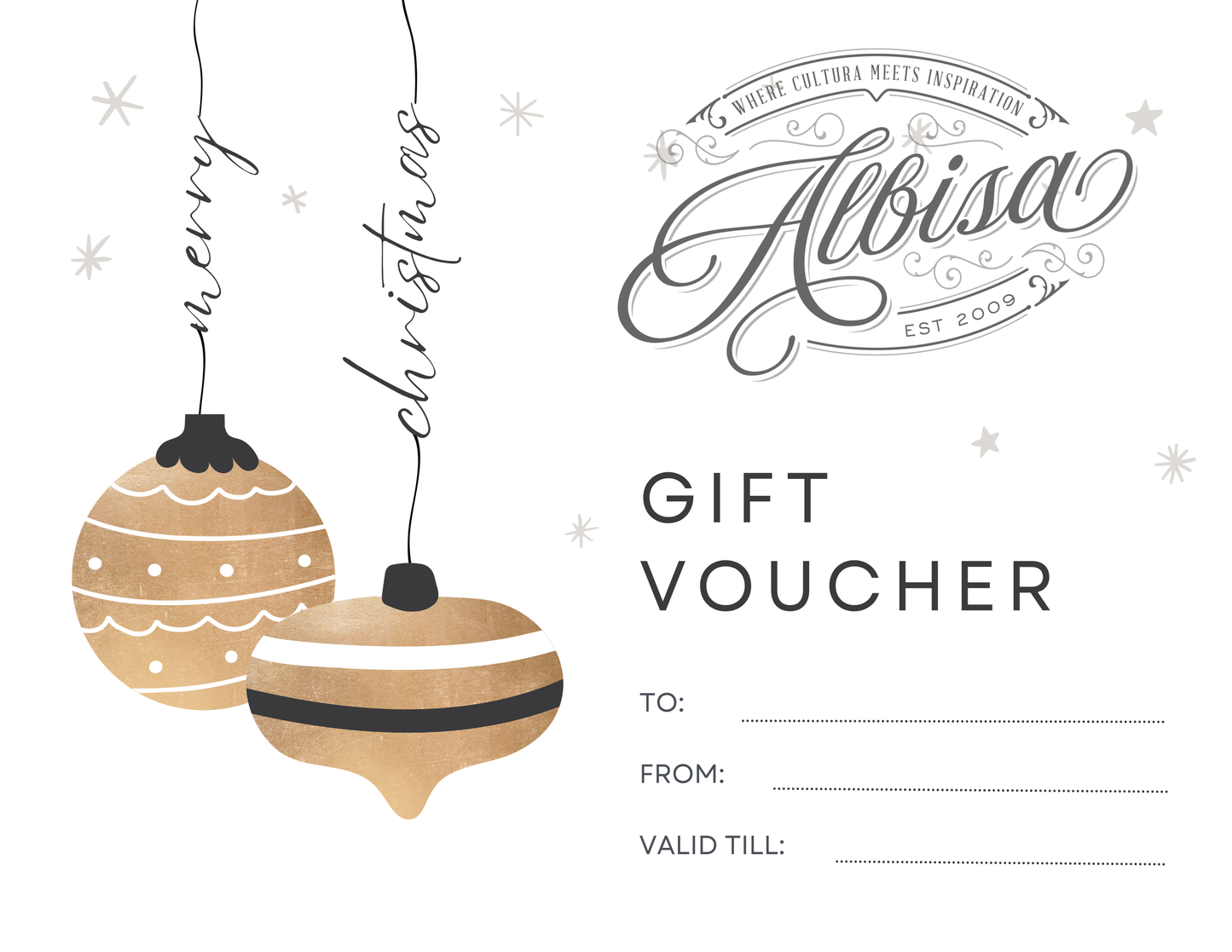 Holiday Gift Card