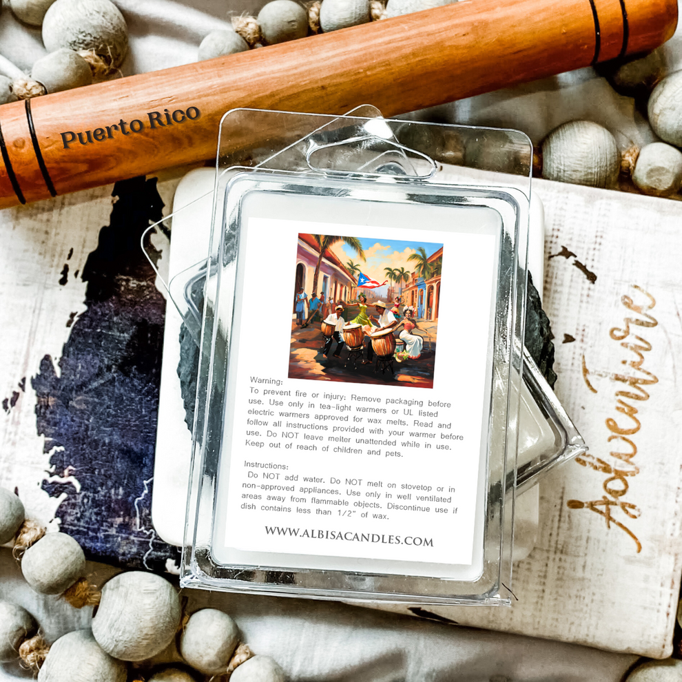 Puerto Rico Wax Melt Albisa Candles