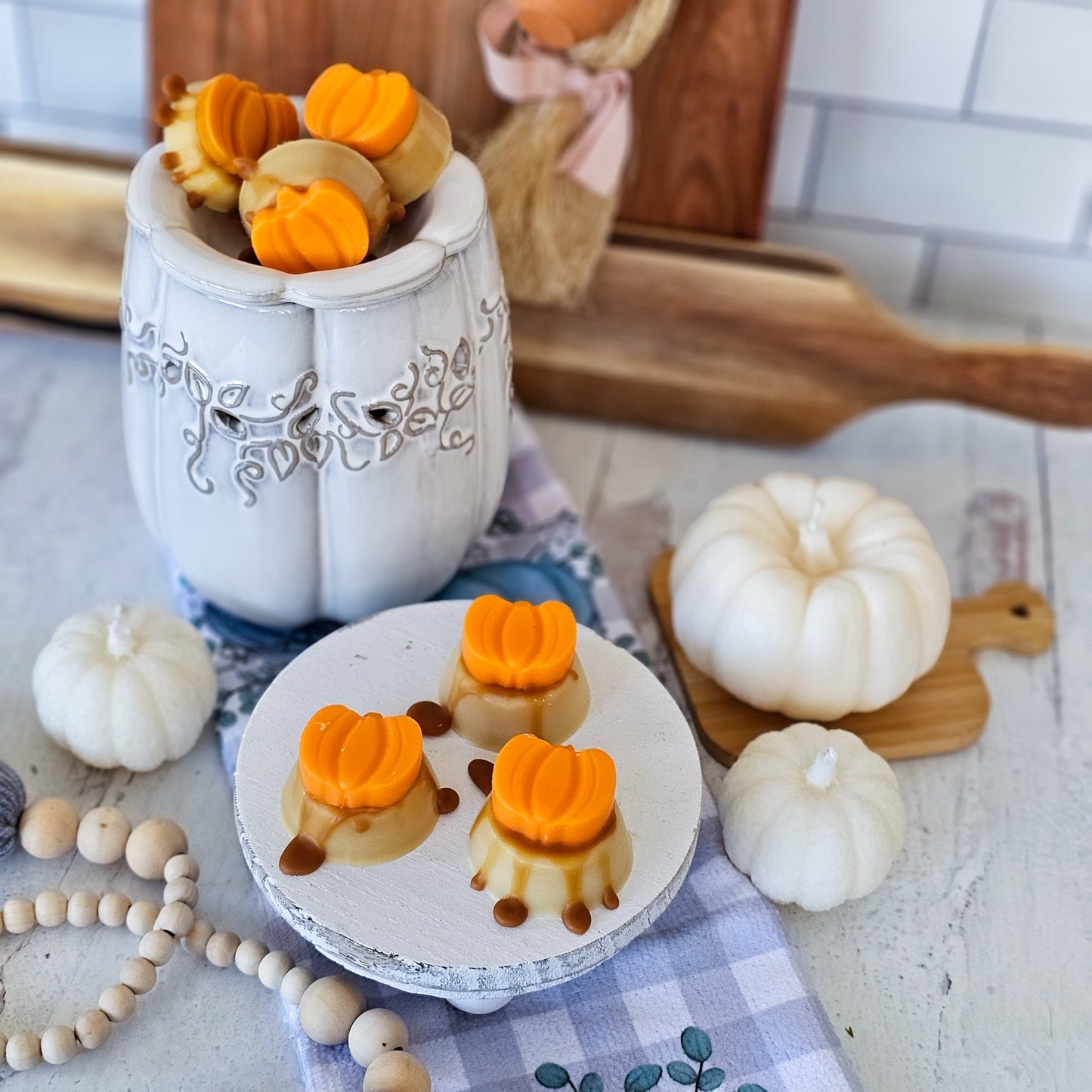 Pumpkin Flan (shaped) Wax Melts