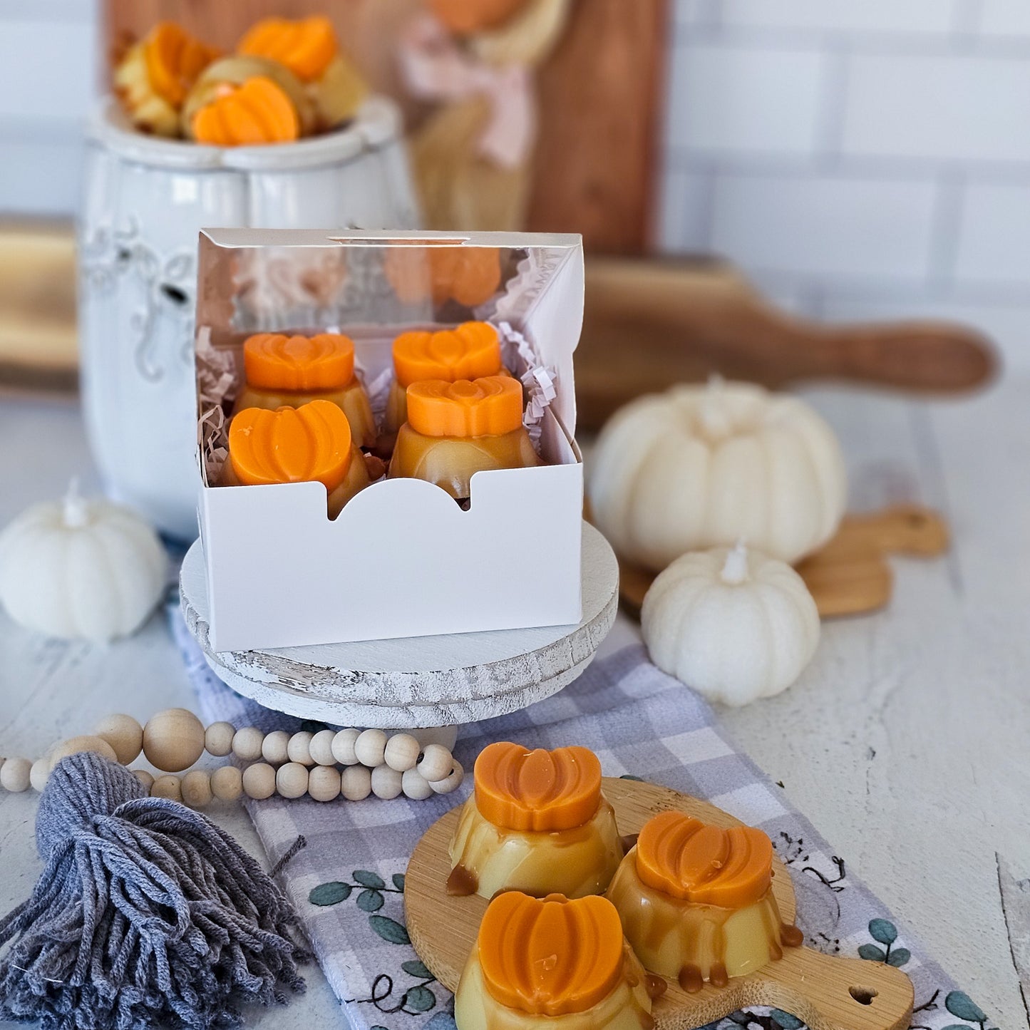 Pumpkin Flan (shaped) Wax Melts