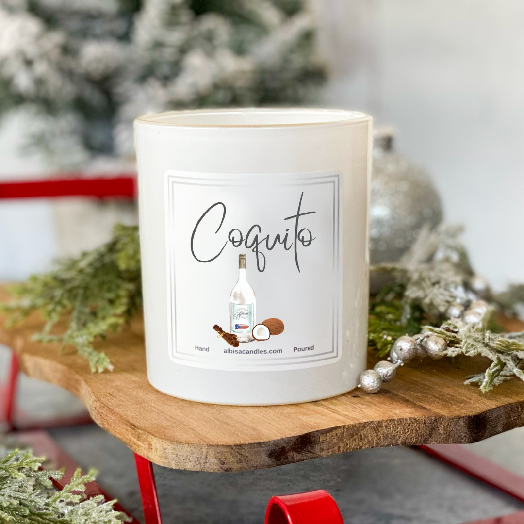 Coquito Candle